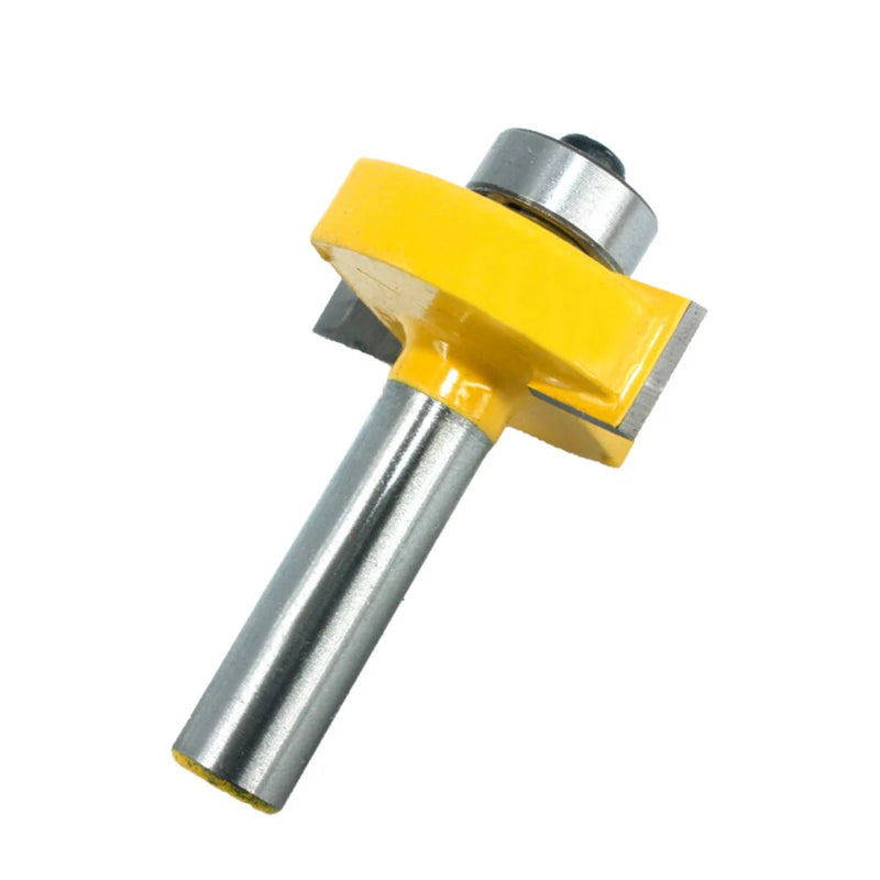 8mm Shank T Slot Router Bit with Bearing Wood Slotting Milling Cutter T Type Rabbeting Woodwork Tools