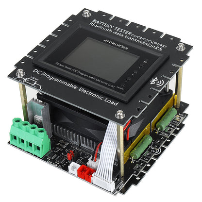 150W 20A All-In-One Bluetooth DC Power USB Tester Electronic Load Lithium Battery Capacity Monitor Discharge Meter