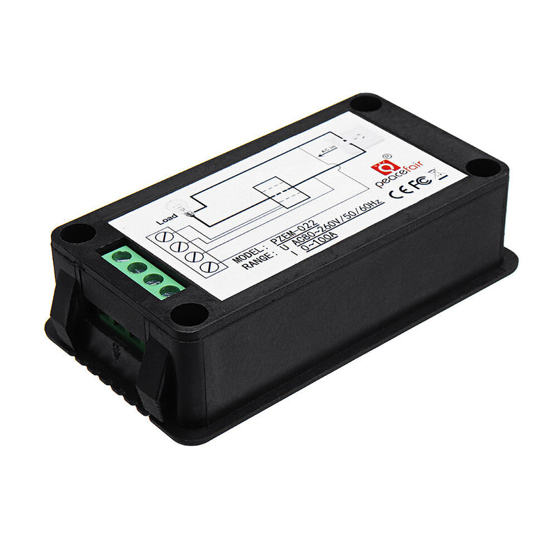 PZEM-022 Open and Close CT 100A AC Digital Display Power Monitor Meter Voltmeter Ammeter Frequency