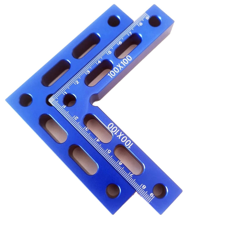 100mm 90 Degrees L-Shaped Auxiliary Fixture Splicing Board Positioning Panel Fixed Clip Clamping Square Right Angle Ruler Woodworking Tools