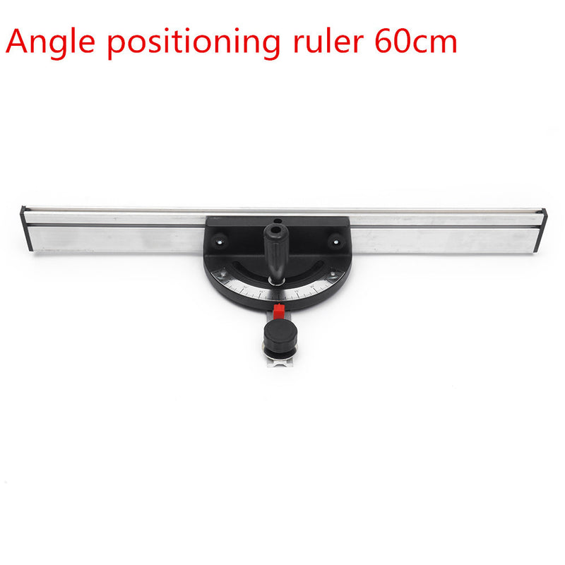 Woodworking 60/80/100cm Band Saw Table Saw Router Table Angle Miter Gauge with Fence/T Slot T Track
