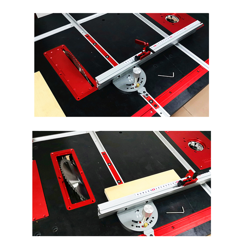 Electric Circular Saw Flip Cover Plate Flip-Floor Table Cover Plate Adjustable Aluminium Router Insert Plate for Table Saw Woodworking Tool