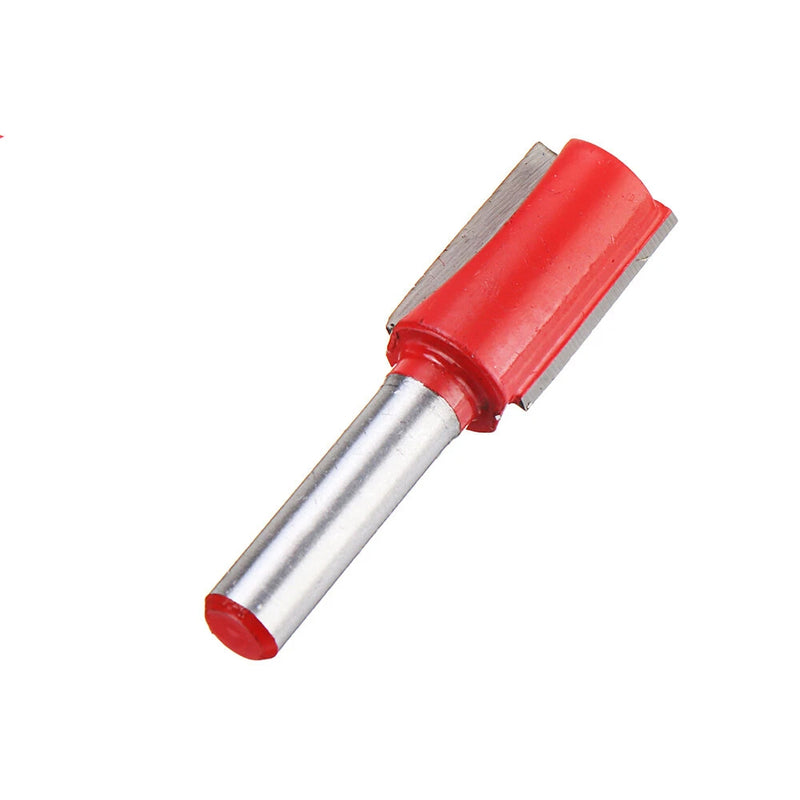 12pcs 1/4 Inch Shank Router Bit Set Trimming Straight Corner Beading Bits for Wood Milling Cutter Carbide Cutting Woodwork Tool