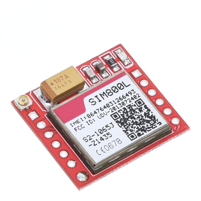 Smallest SIM800L GPRS GSM Module MicroSIM Card Core BOard Quad-band TTL Serial Port