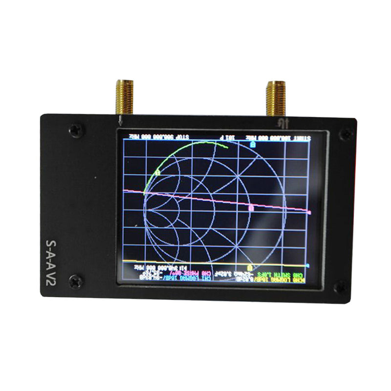LZ3G S-A-A V2 Vector Network Analyzer 2.8 Inch Digital Nano VNA Tester MF HF VHF UHF USB Logic Antenna Analyzer Standing Wave