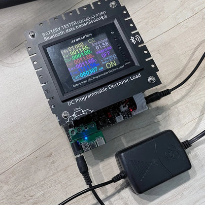 150W 20A All-In-One Bluetooth DC Power USB Tester Electronic Load Lithium Battery Capacity Monitor Discharge Meter