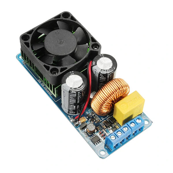 IRS2092S 500W Mono Channel Digital Amplifier Class D HIFI Power Amp Board With FAN