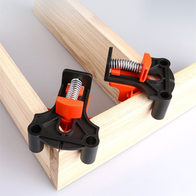 Woodworking Right Angle Clip 90 Degree Fixer Photo Frame Clip Picture Frame Clip Household Tool Punch Installer
