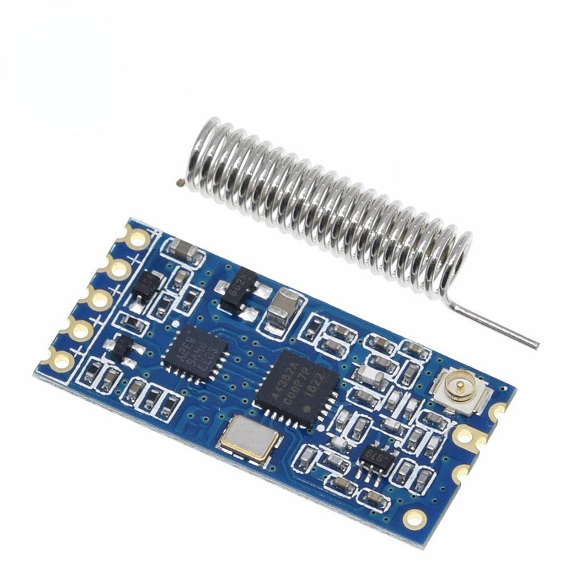 HC-12 4438 Wireless Microcontroller Serial, 433 Long-Range, 1000M with Antenna for Bluetooth