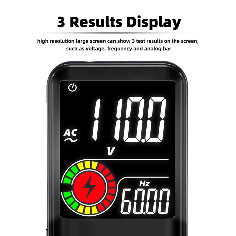 MUSTOOL MT11/MT11 Pro Digital Smart 9999 Counts True-RMS Multimeter Color LCD Display DC AC Voltage Ohm NCV Hz EMF Capacitance Diode Tester