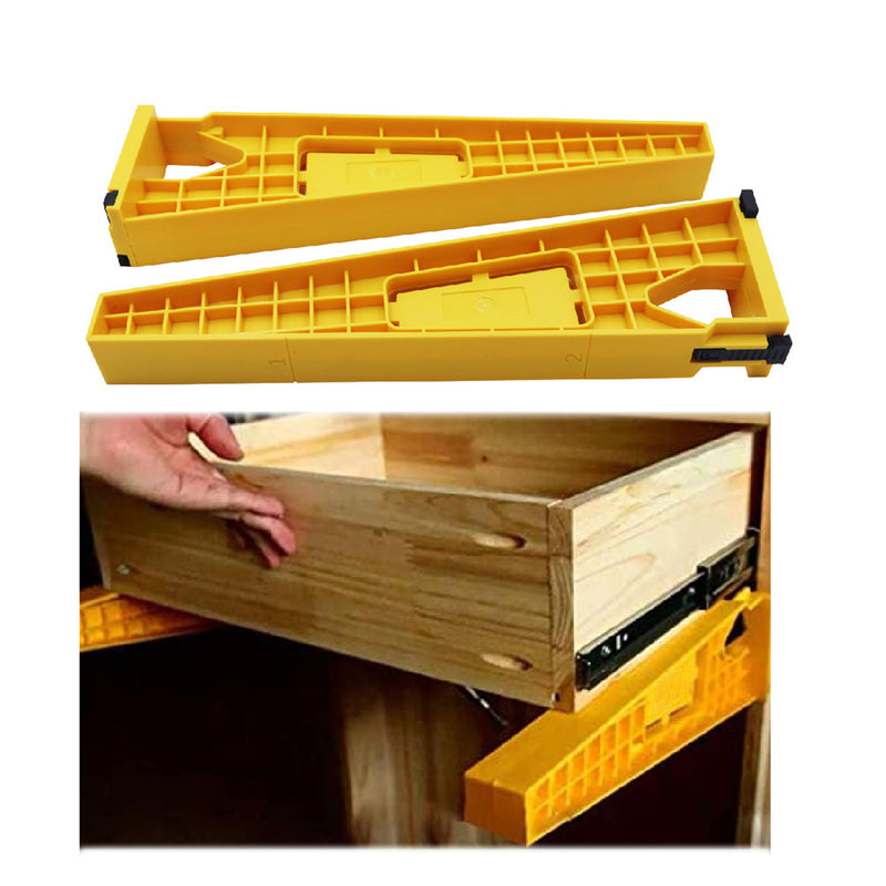 Woodworking Pocket Hole Jig Set 35mm Hinge Hole Opener Drawer Handle Installation Locator for Home-Made Drawer Cabinet Woodworking Install Tools