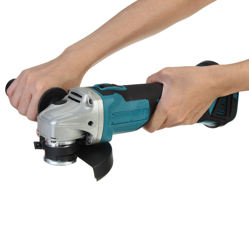 BLMIATKO 18V 860W 4 Speed Regulated Cordless Brushless Angle Grinder for Makita Battery Electric Grinding Polishing Cutting Machine