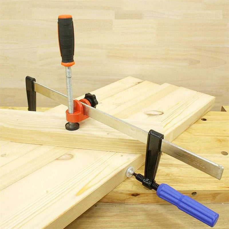 Woodworking Single Edge Clamp Steel Bar F Clamp Function Expansion Auxiliary Tool Fixing Clamp
