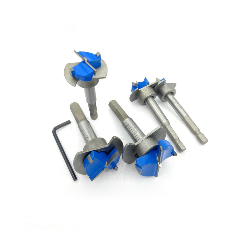 35,40mm Adjustable Special Tungsten Steel Hinge Hole Opener Boring Bit Tipped Drilling Tool Woodworking Cutter