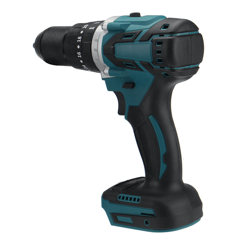 3 IN 1 18V Brushless Electric Drill Rechargeable Two-speed Impact Drill for Makita 18V Battery