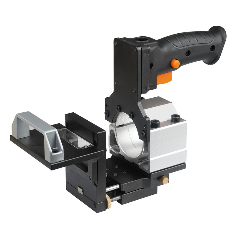 GANWEI 2-In-1 Slotting Adjustable Wood Trimming Machine Holder Electric Trimmer Holder Bracket for 65mm Trimming Machine