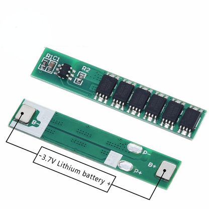 1S 15A 3.7V Li-ion 6MOS BMS PCM Battery Protection Board PCM for 18650 Lithium Lion Battery