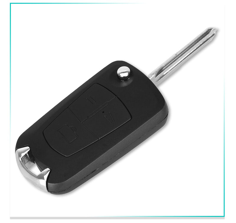 Modified 3 Button Flip Folding Remote Key Shell Case Fob for Opel Corsa Astra Kadett Monza Montana HU46 Blade
