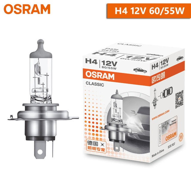 OSRAM Original H1 H4 H3 H7 12V Light Standard Lamp 3200K Headlight Auto Fog Lamp 55W 65W 100W Car Halogen Bulb OEM Quality (1pc)