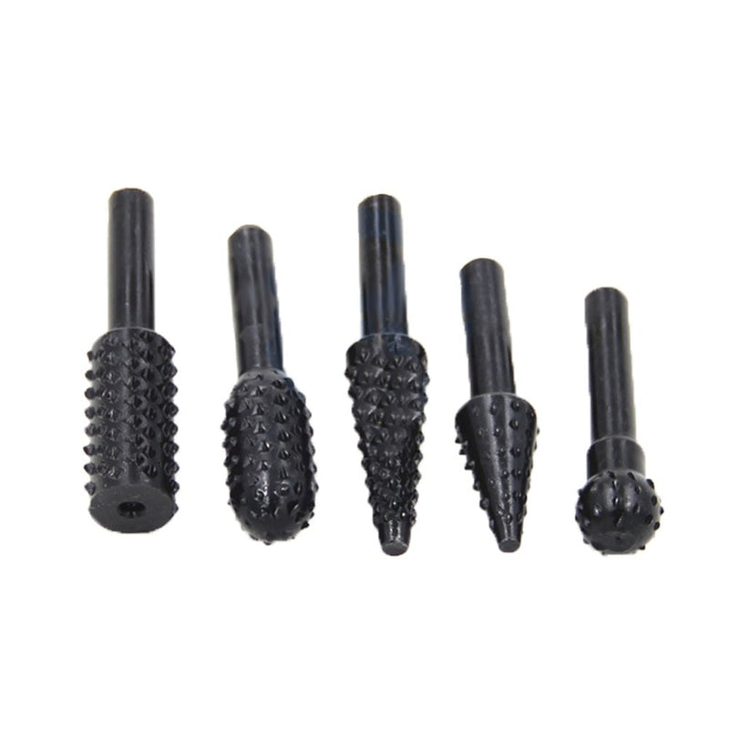 Practical 5PCS 1/4'' Shank DIY Drill Bit Set Carpentry Cutting Tools For General Building & Engineering Power Tools