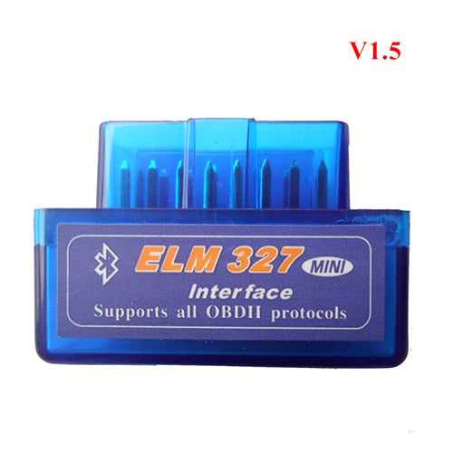 V1.5 Super MINI ELM327 Bluetooth ELM 327 Version 1.5 With PIC18F25K80 Chip OBD2 / OBDII for Android Torque Car Code Scanner