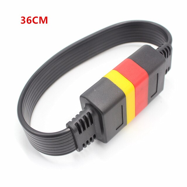 Universal OBD Extension Cable for X431 V/V+/PRO/PRO 3/Easydiag 3.0/Mdiag/Golo Main OBD2 Extended Connector 16Pin Male to Female