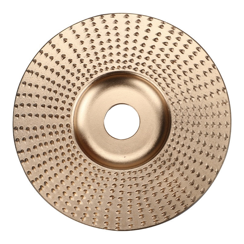 3pcs Set 22mm Bore Wood Grinding Polishing Wheel Rotary Disc Sanding Wood Carving Tool Abrasive Disc Tools for Angle Grinder