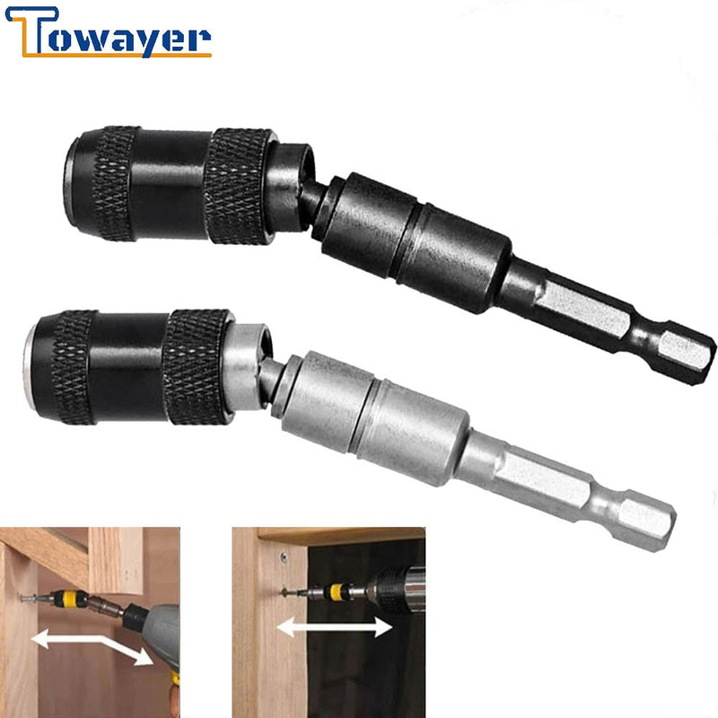 1/4 "Hex Magnetic Drill Bit Durable Locking Screwdriver Bit Quick Change Holder Power Tools Drive Guide  Woodworking Tools