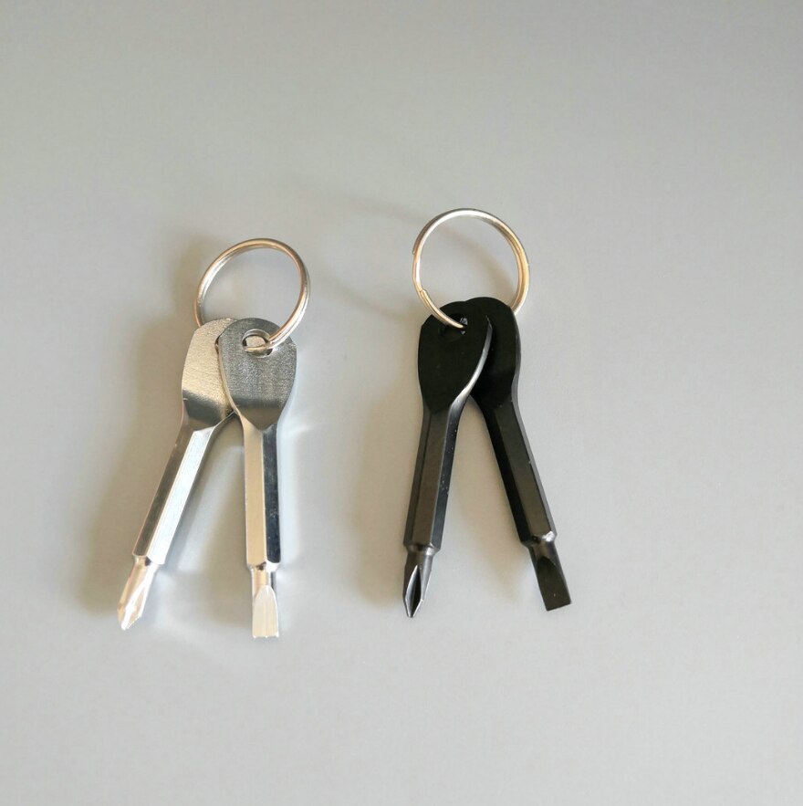 Screwdriver Outdoor Portable Slotted Cross Key Screwdriver Mini Small Screwdriver Set